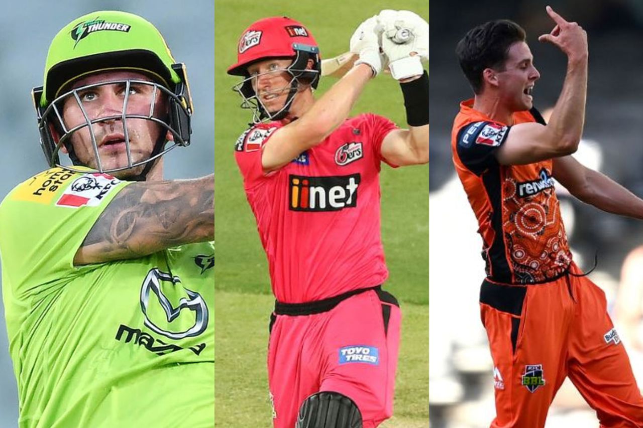 Three of ESPNcricinfo's BBL team of the season