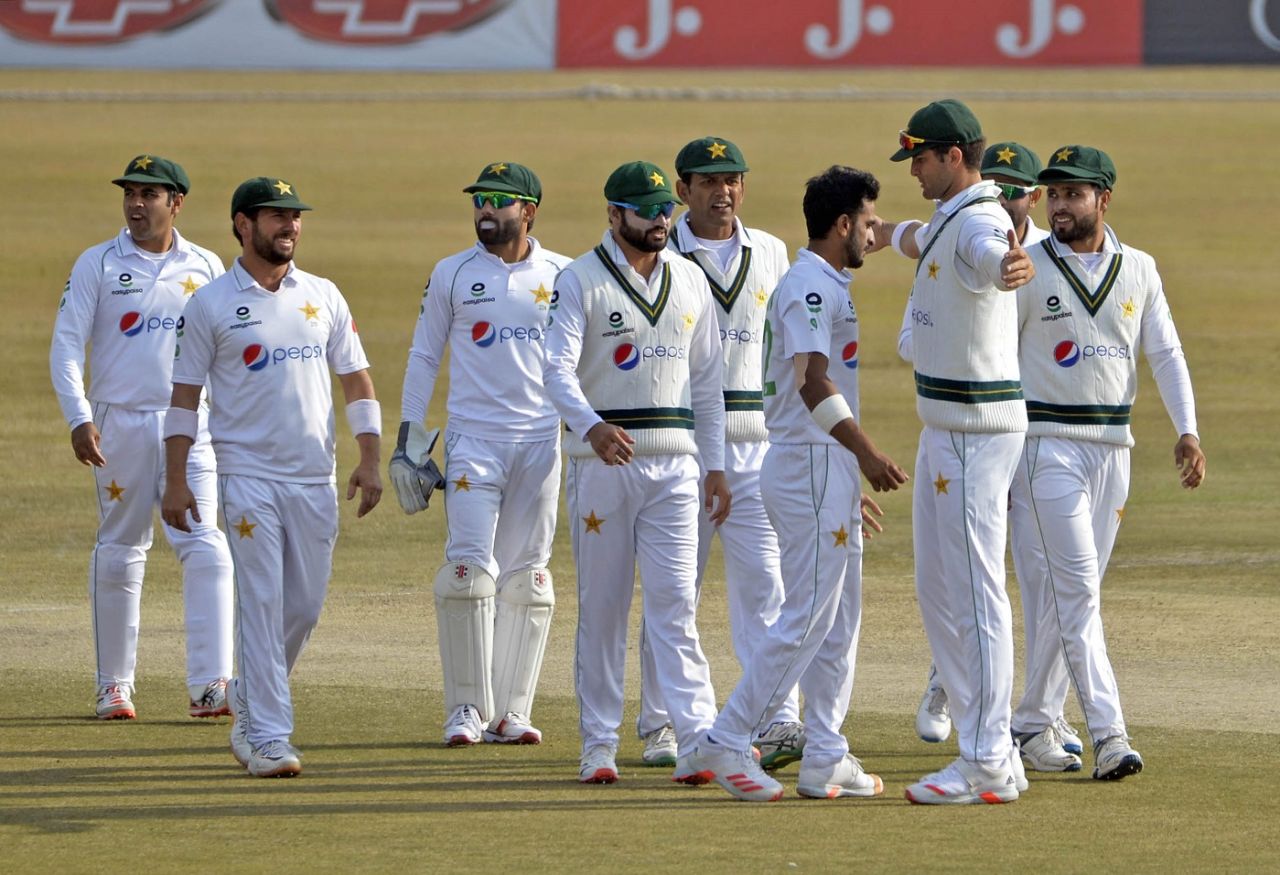 Hasan Ali and Shaheen Afridi took nine second-innings wickets between them, Pakistan vs South Africa, 2nd Test, Rawalpindi, 5th day, February 8, 2021