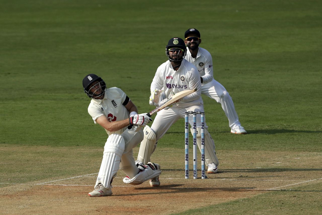 Joe Root gets to a fifty in his 100th Test, India vs England, 1st Test, Chennai, 1st day, February 5, 2021