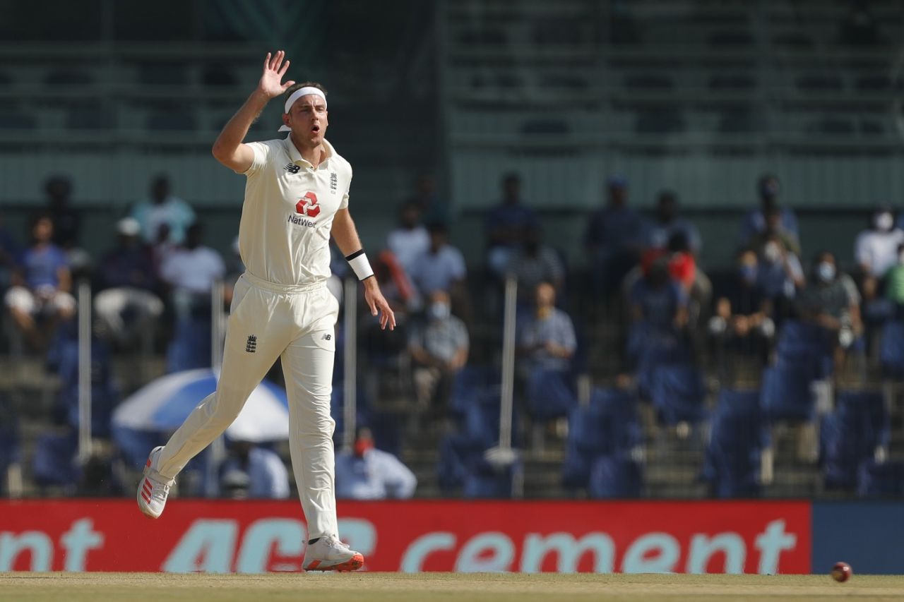 Stuart Broad bowled a very tight spell, India vs England, 2nd Test, Chennai, 1st day, February 13, 2021