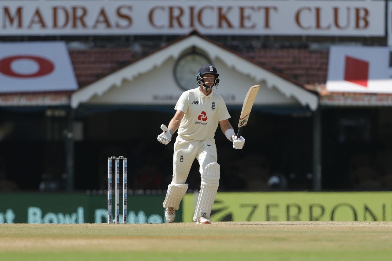Joe Root reacts in the field, India vs England, 2nd Test, Chennai, 4th day, February 16, 2021
