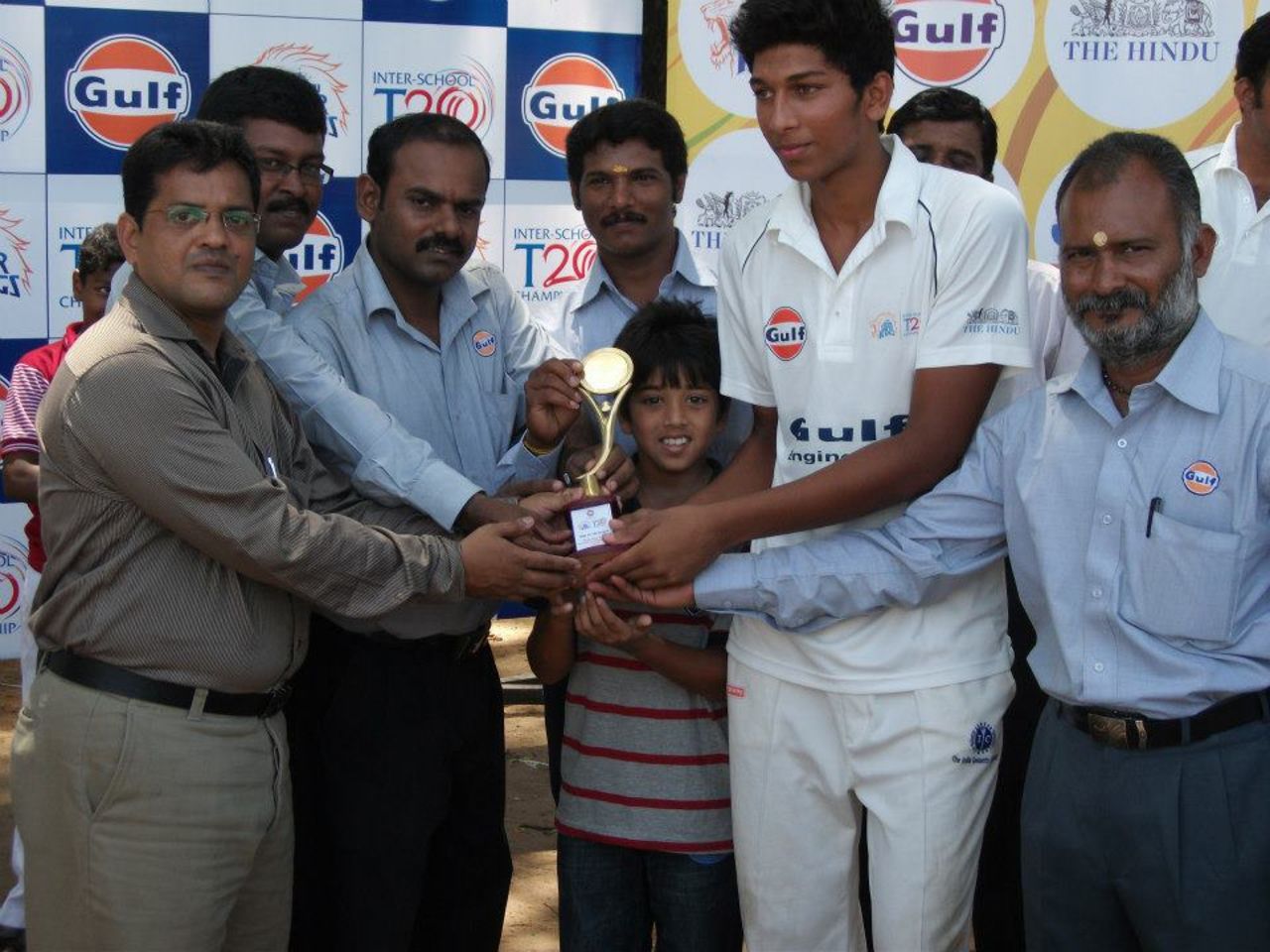 Shahrukh Khan was named the Player of the inaugural Junior Super Kings Tournament in 2012