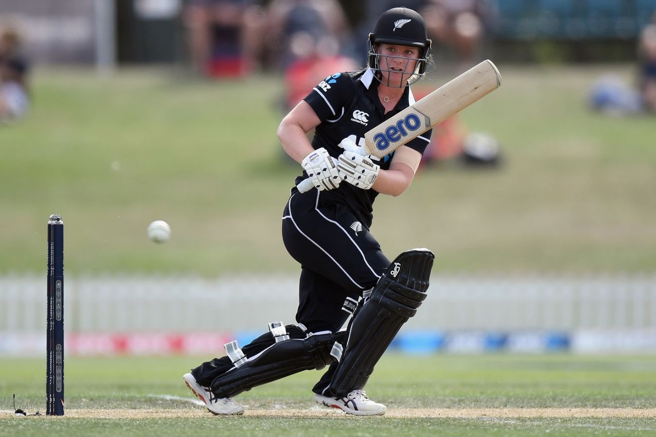 Brooke Halliday struck a half-century on debut, New Zealand Women vs England Women, 1st ODI, Christchurch, February 23, 2021