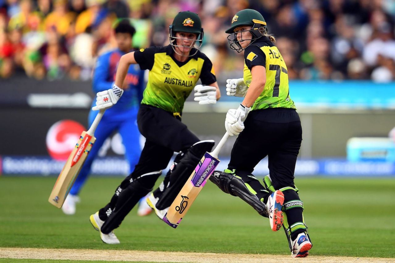 Alyssa Healy and Beth Mooney rode their luck to give Australia a great start, Australia v India, final, Women's T20 World Cup, Melbourne, March 8, 2020