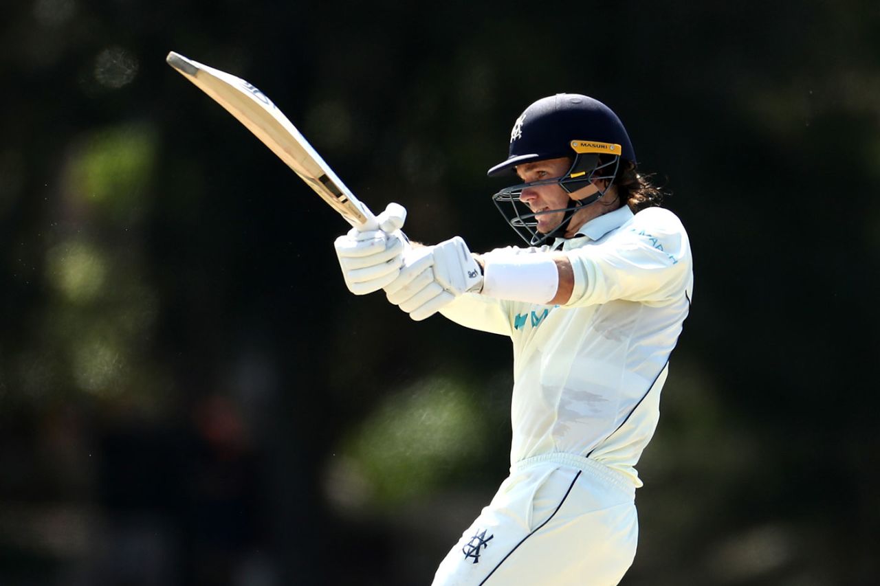 Peter Handscomb compiled a match-saving century, Victoria vs New South Wales, Sheffield Shield, Bankstown Oval, February 28, 2021