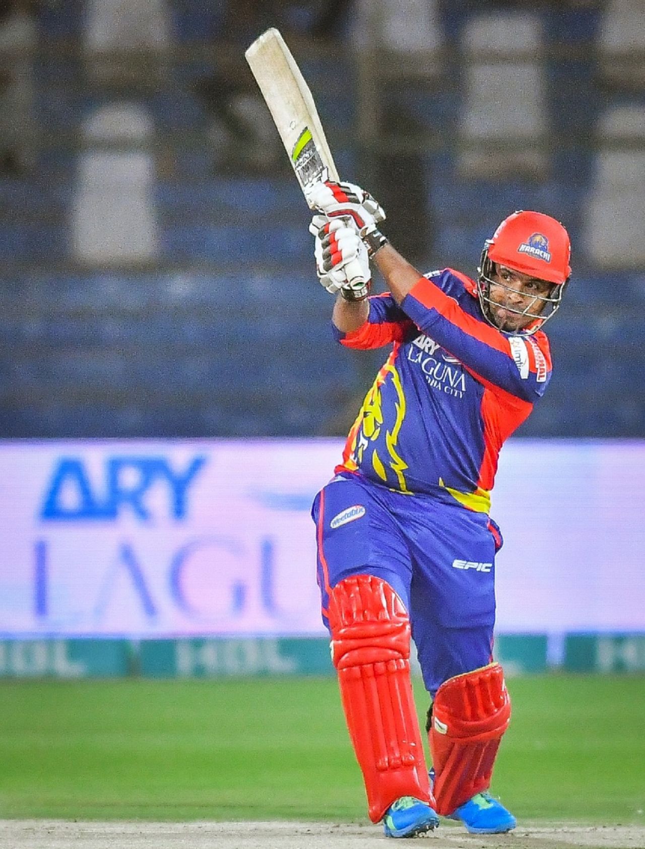 Sharjeel Khan hit a 39-ball 64, Karachi Kings v Lahore Qalandars, PSL 2021, Karachi, February 28, 2021