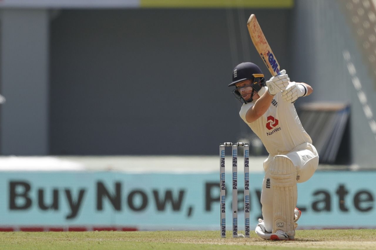 Ollie Pope unfurls a cover drive, India vs England, 4th Test, Ahmedabad, 1st Day, March 4, 2021