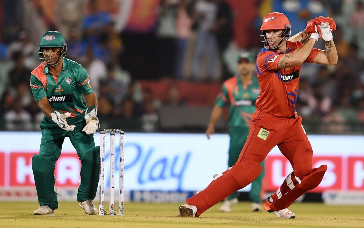 Kevin Pietersen was in attacking mood, England Legends vs Bangladesh Legends, Road Safety World Series, Raipur, March 7, 2021 