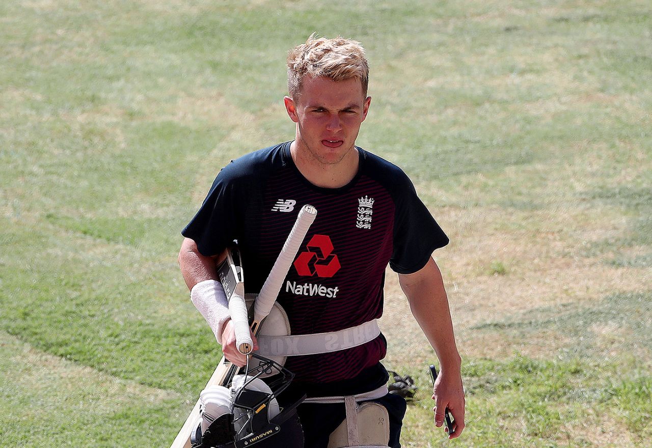 Sam Curran is back in India ahead of the T20I series, England training, Ahmedabad, March 8, 2021