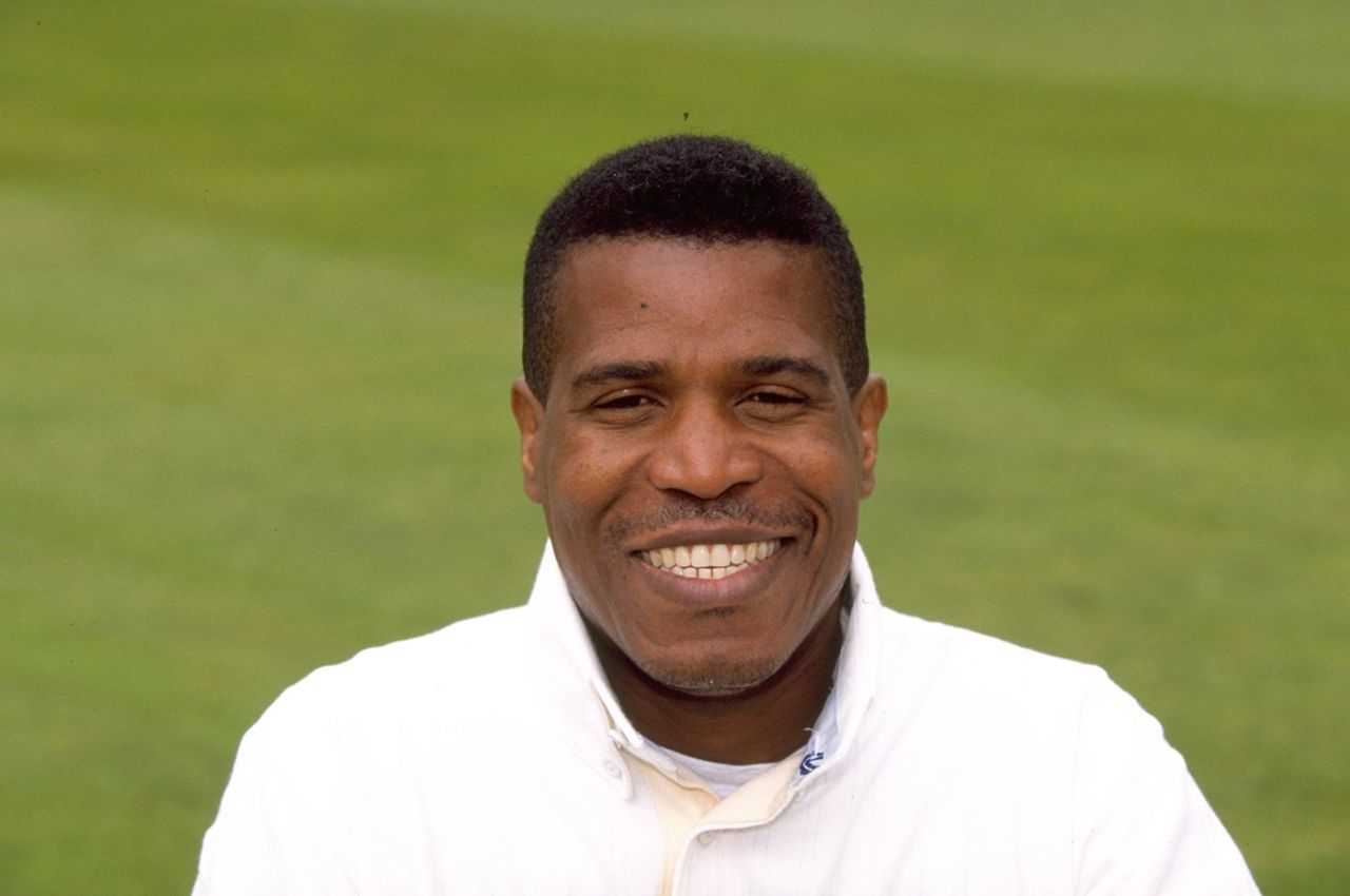 Joey Benjamin, the former Surrey and England seamer, April 15, 1998