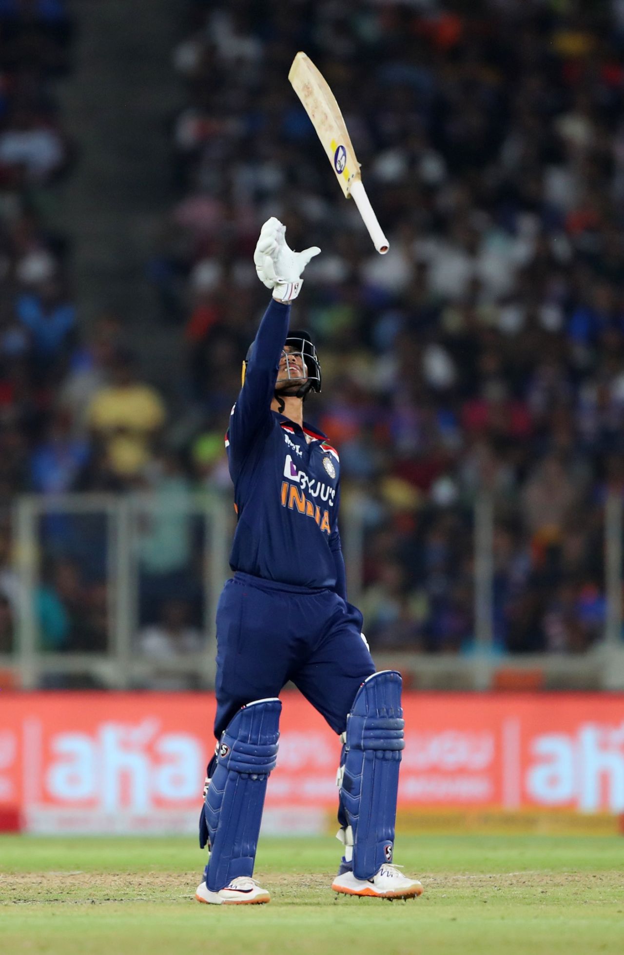 Ishan Kishan reacts after being dismissed, India vs England, 2nd T20I, Ahmedabad, March 14, 2021