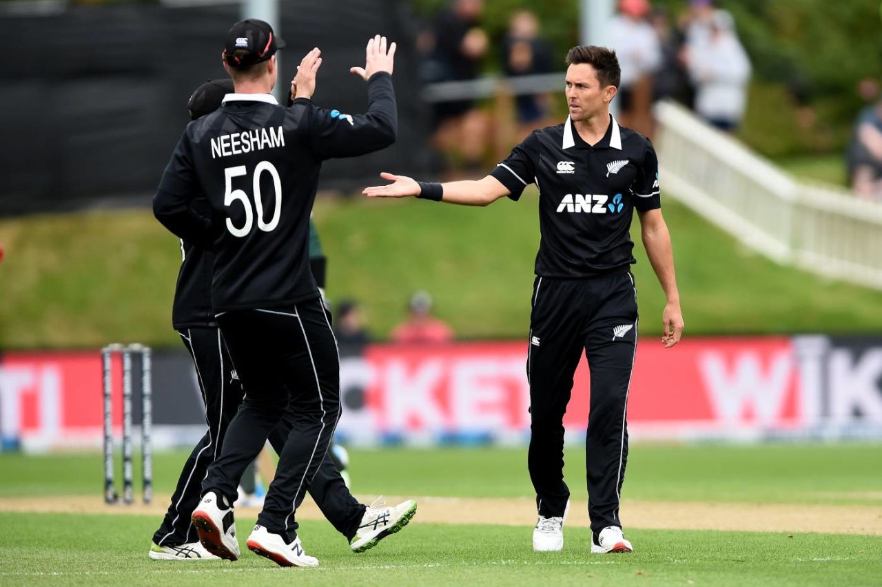 Trent Boult was relentless in his opening spell New Zealand vs Bangladesh, 1st ODI, Dunedin, March 20, 2021
