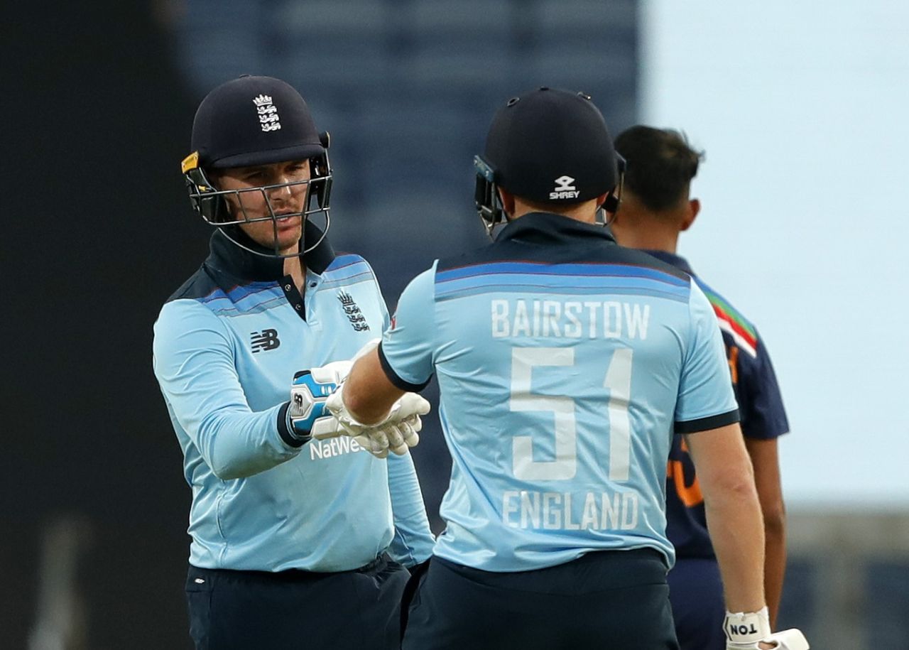 Jason Roy and Jonny Bairstow gave England a quick start, India vs England, 1st ODI, Pune, March 23, 2021