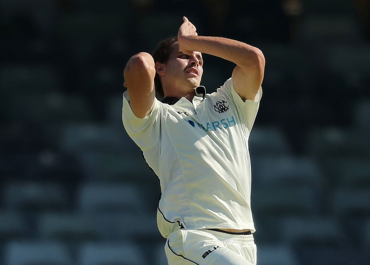 Lance Morris rattled Victoria with three quick wickets, Western Australia vs Victoria, Sheffield Shield, Perth, March 26, 2021