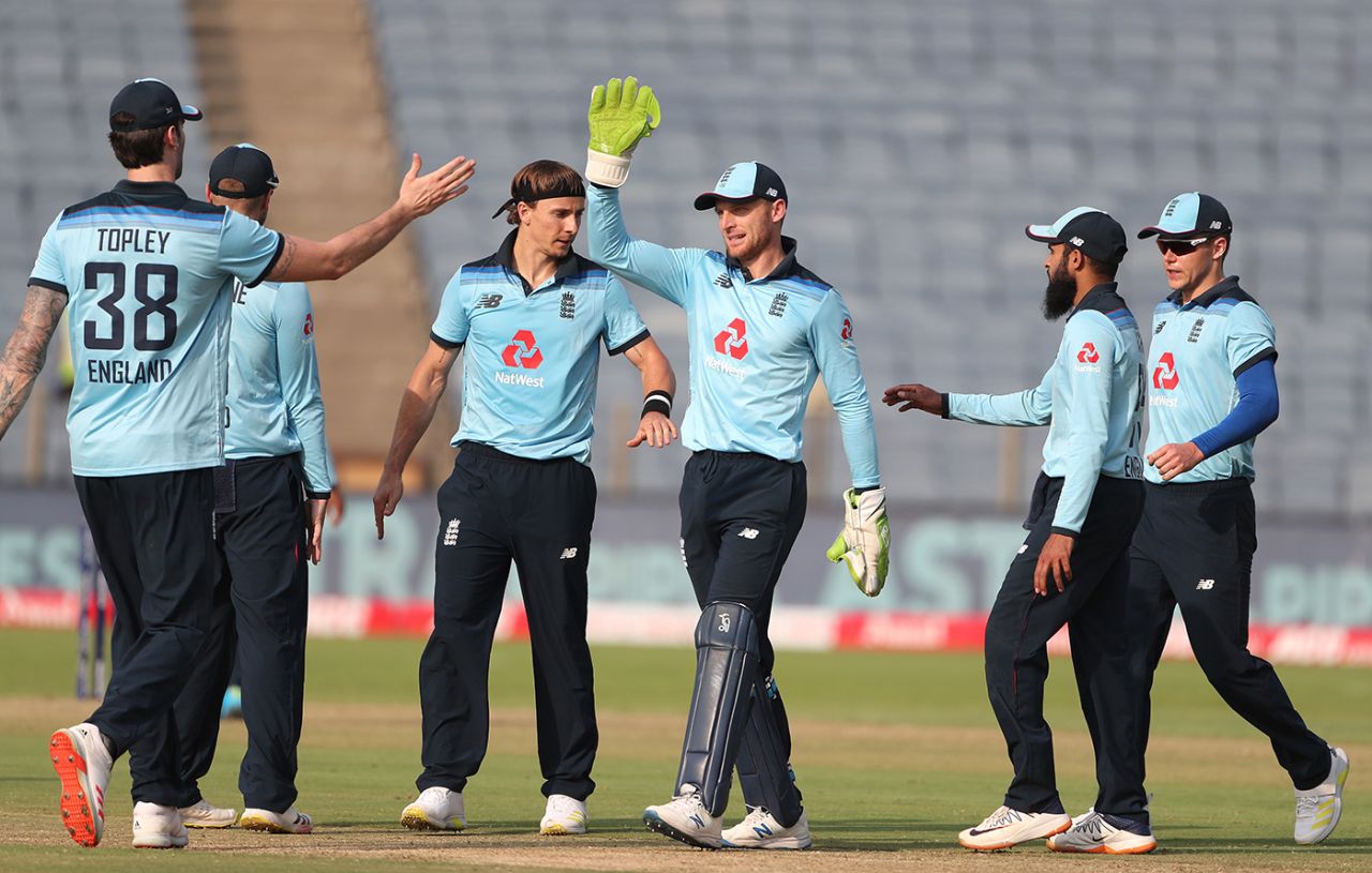 Tom Curran picked up a couple of wickets at the death, India vs England, 2nd ODI, Pune, March 26, 2021