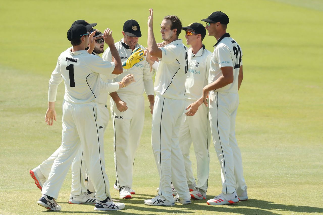 Joel Paris had a game to remember as Western Australia secured a vital win, Western Australia vs Victoria, Sheffield Shield, Perth, March 28, 2021