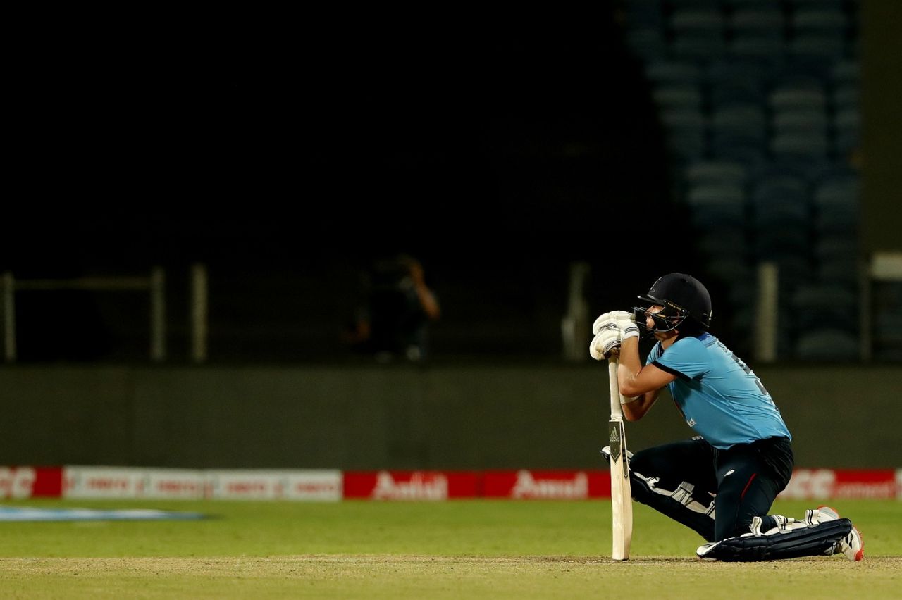 Sam Curran's heroic effort went in vain as England fell just short, India vs England, 3rd ODI, Pune, March 28, 2021

