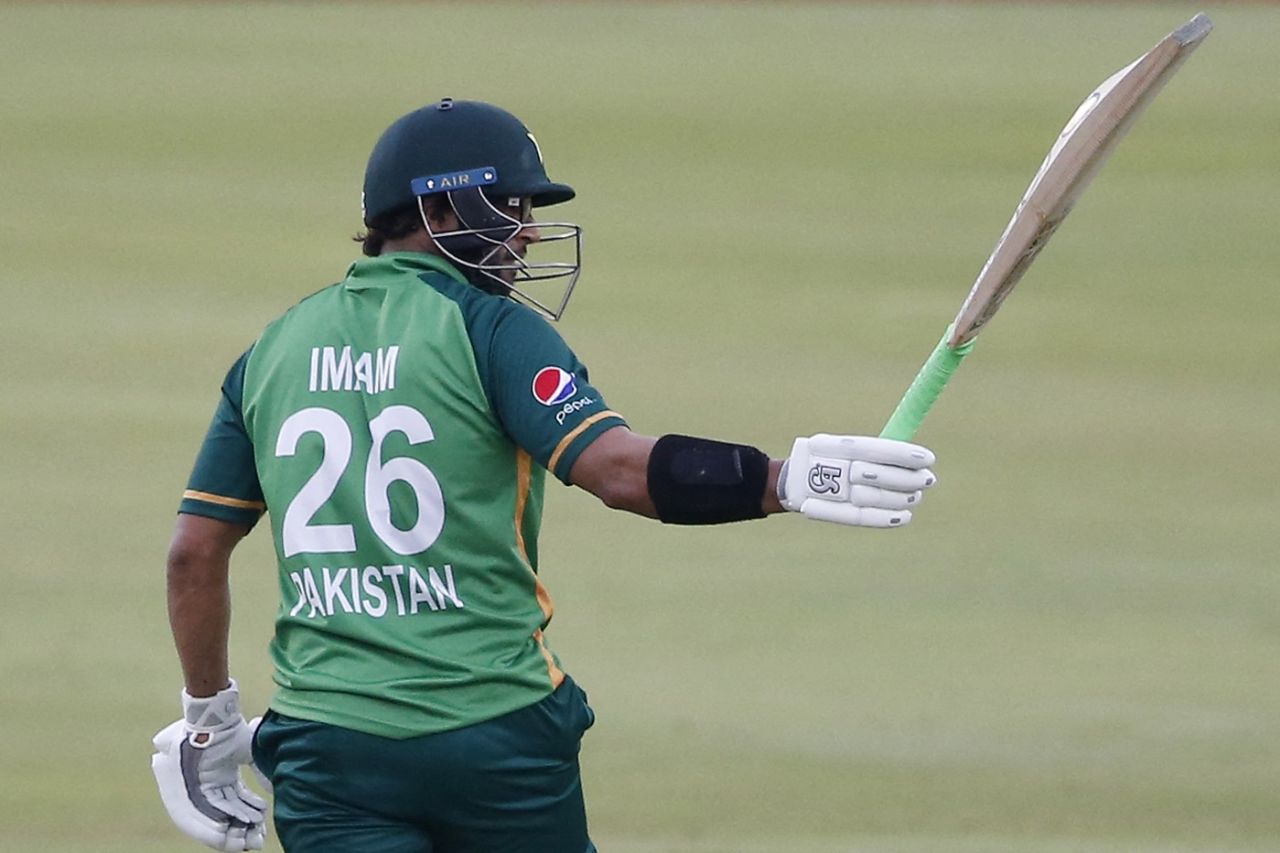 Imam-ul-Haq brought up a half-century, South Africa vs Pakistan, 1st ODI, Centurion, April 2, 2021