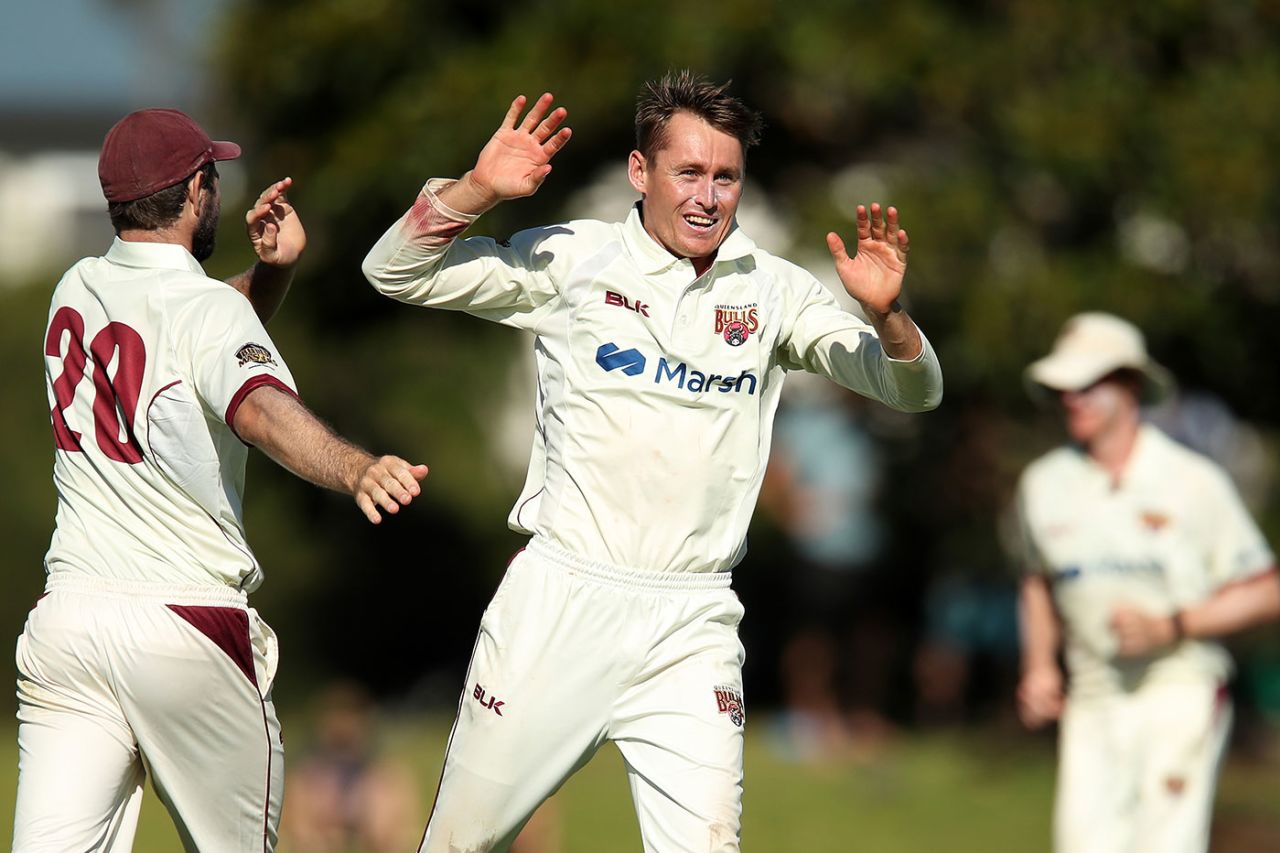 Marnus Labuschagne enjoyed making the breakthrough, New South Wales vs Queensland, Sheffield Shield, Wollongong, April 3, 2021