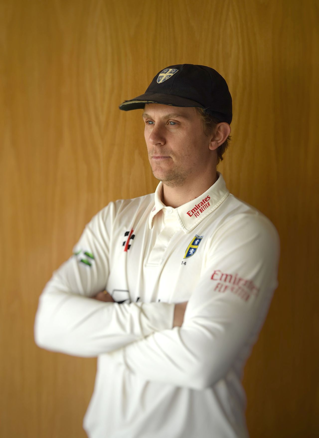 Scott Borthwick poses for a headshot at Durham's pre-season media day, March 31, 2021