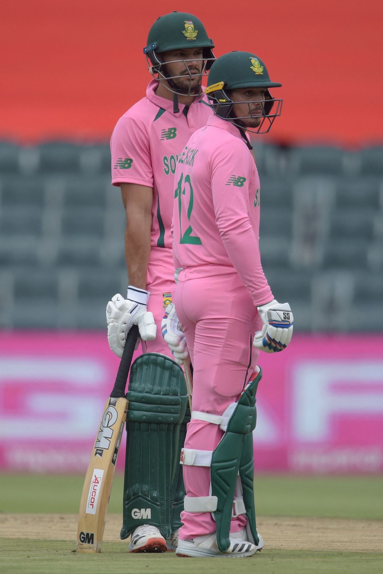 Aiden Markram and Quinton de Kock gave South Africa a fifty-run opening stand, South Africa vs Pakistan, 2nd ODI, Johannesburg, April 4, 2021