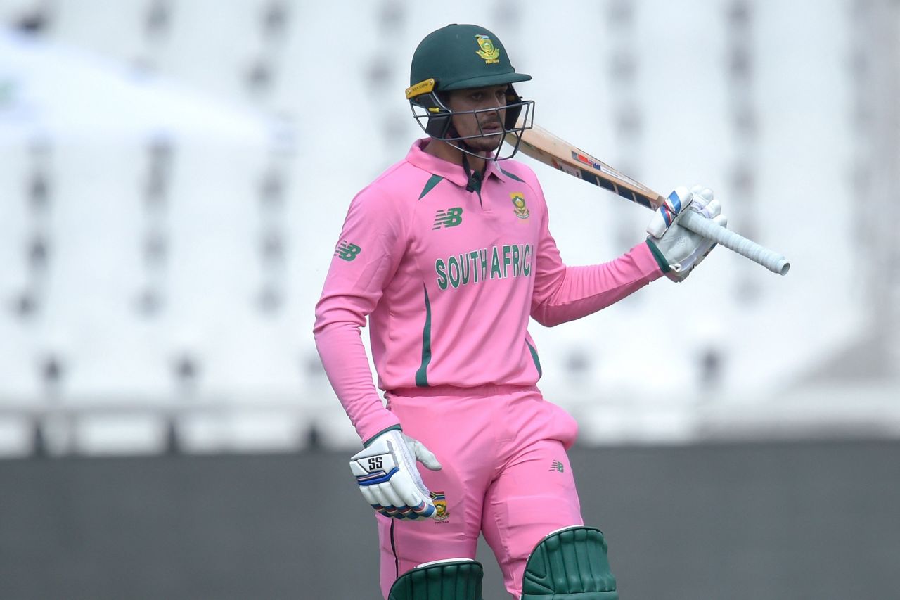 Quinton de Kock laid a strong foundation, South Africa v Pakistan, 2nd ODI, Johannesburg, April 4, 2021