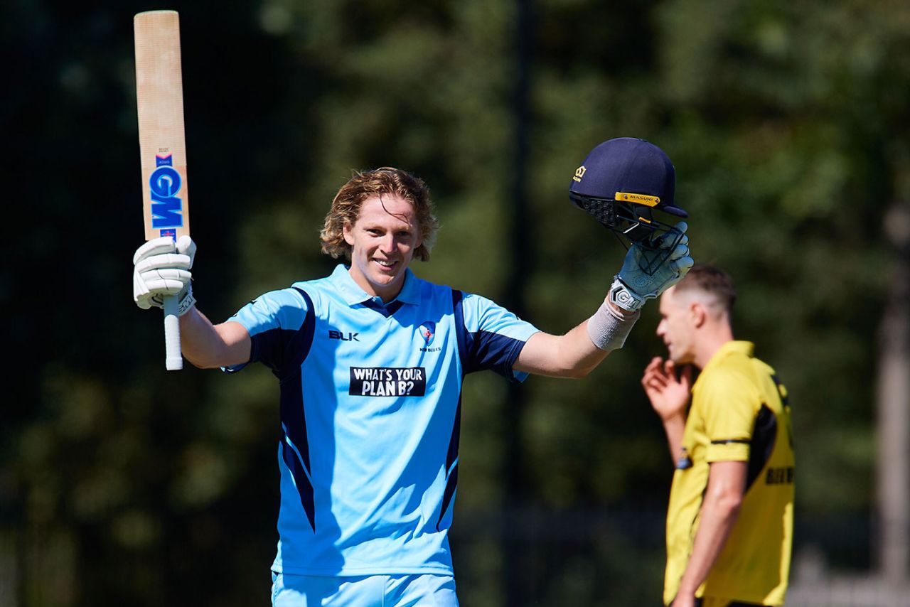 Jack Edwards' century led New South Wales' effort, New South Wales vs Western Australia, Marsh Cup final, Bankstown Oval, April 11, 2021