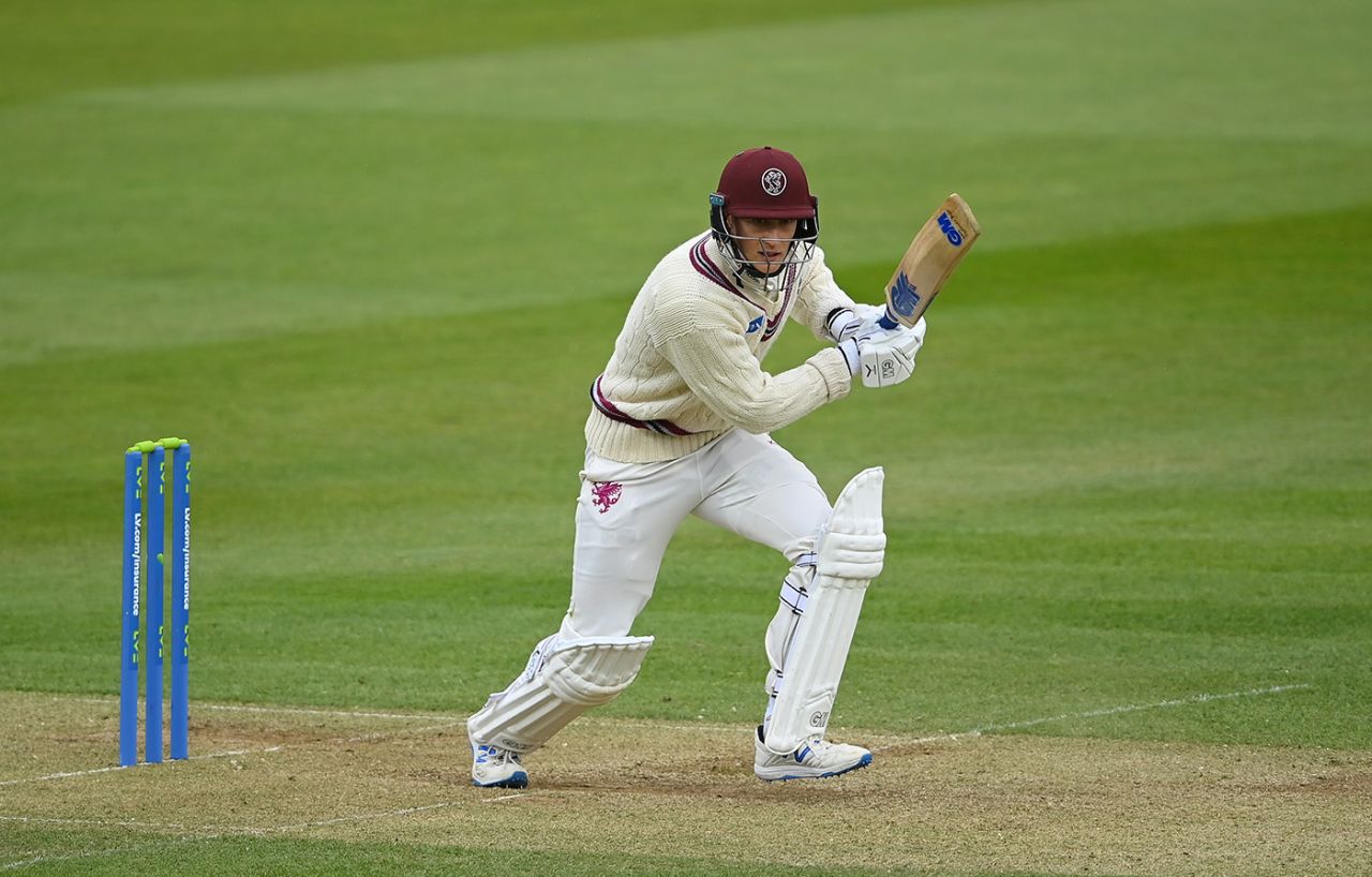 George Bartlett presses out, Middlesex vs Somerset, County Championship, Lord's, April 10, 2021