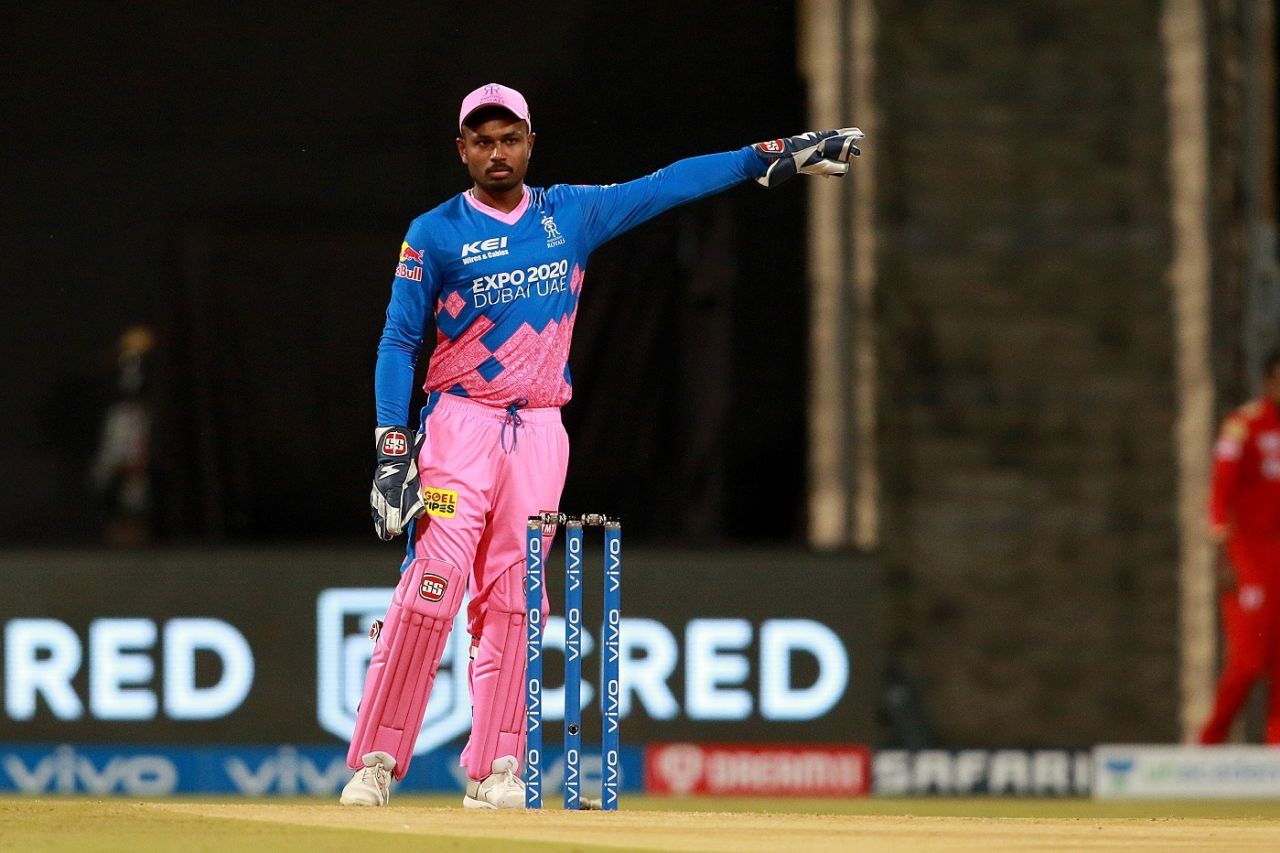 Sanju Samson makes adjustments in the field, Rajasthan Royals vs Punjab Kings, IPL 2021, Mumbai, April 12, 2021