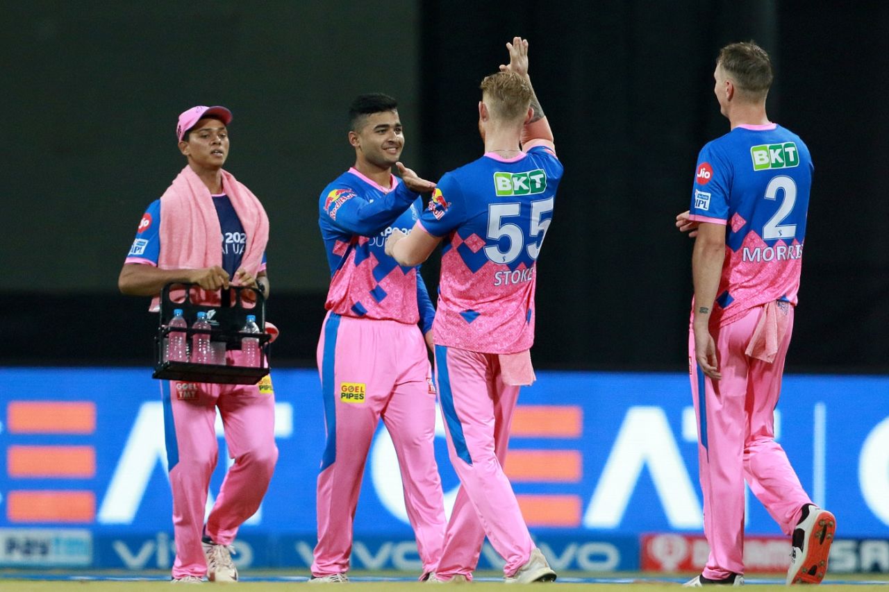 Riyan Parag and Ben Stokes combined to see the end of Deepak Hooda, Rajasthan Royals vs Punjab Kings, IPL 2021, Mumbai, April 12, 2021