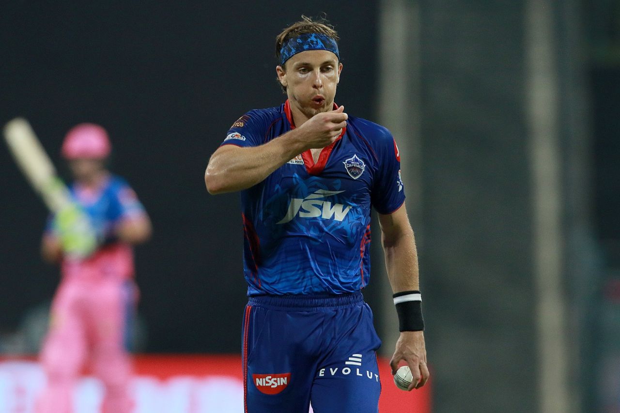 Tom Curran feels the pressure at the death, Delhi Capitals vs Rajasthan Royals, IPL 2021, Mumbai, April 15, 2021