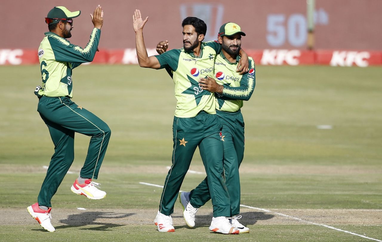 Hasan Ali picked up two wickets in one over, South Africa vs Pakistan, 4th T20I, Centurion, April 16, 2021