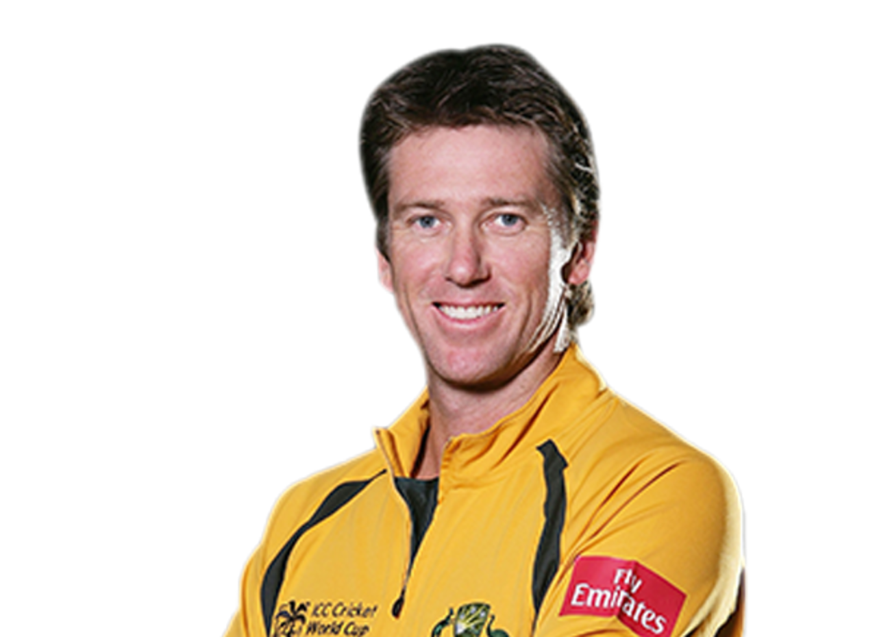 Glenn McGrath player page headshot cutout, 2021