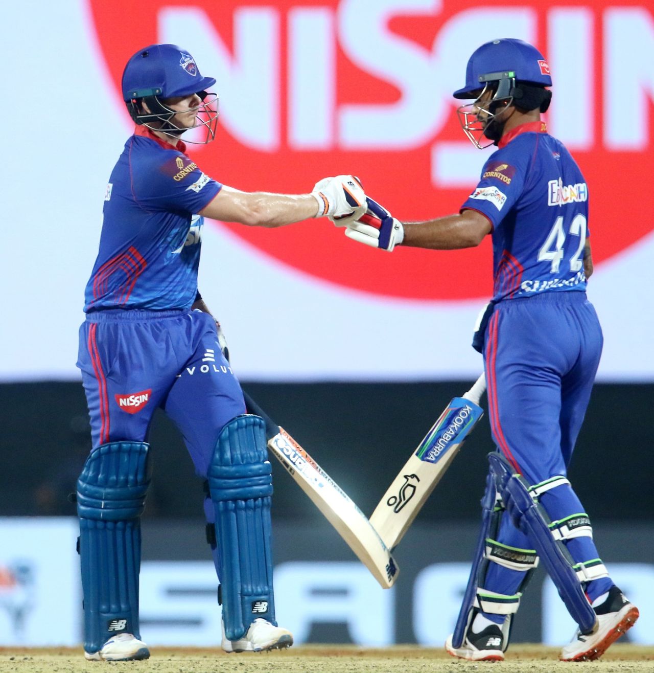 Steven Smith and Shikhar Dhawan put on a half-century stand, Mumbai Indians vs Delhi Capitals, IPL 2021, Chennai, April 20, 2021