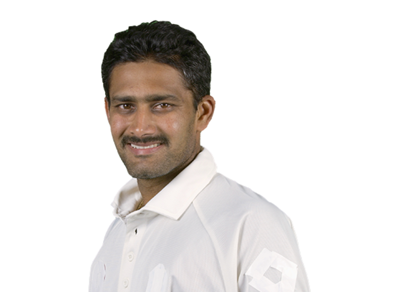 Anil Kumble player page headshot cutout, 2021