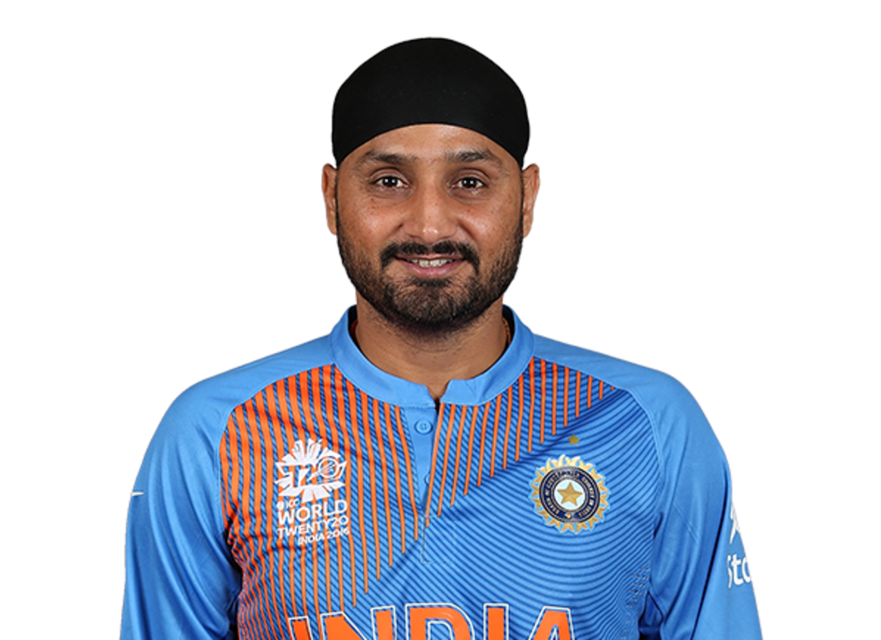 Harbhajan Singh player page headshot cutout, 2021