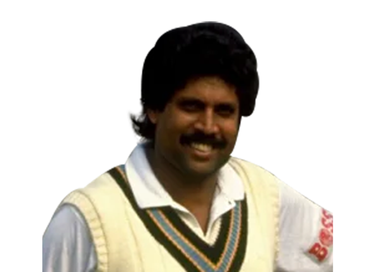 Kapil Dev player page headshot cutout, 2021