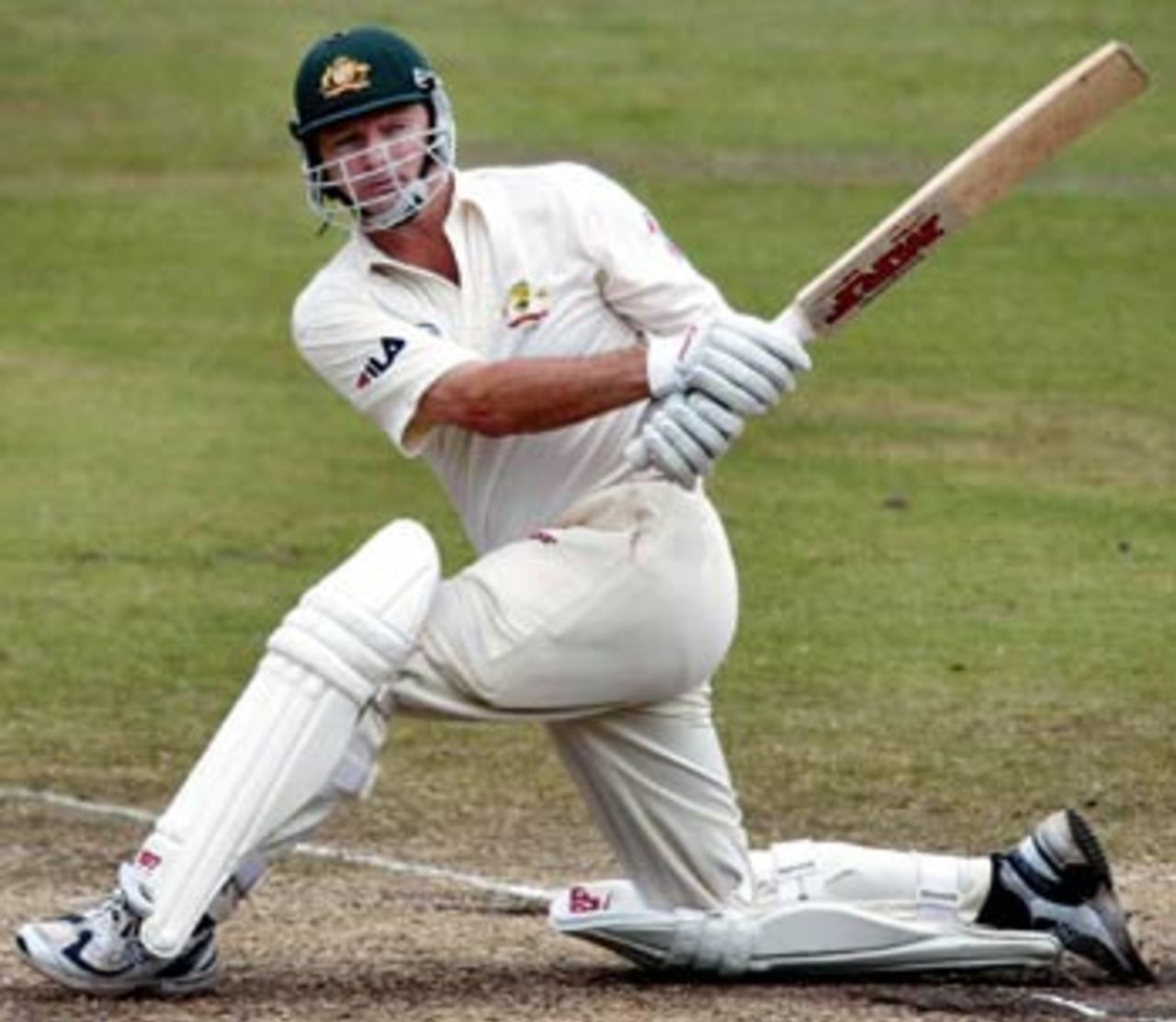 Steve Waugh played that famous slog-sweep with panache, Australia v India, 4th Test, Sydney, 5th day, January 6, 2004