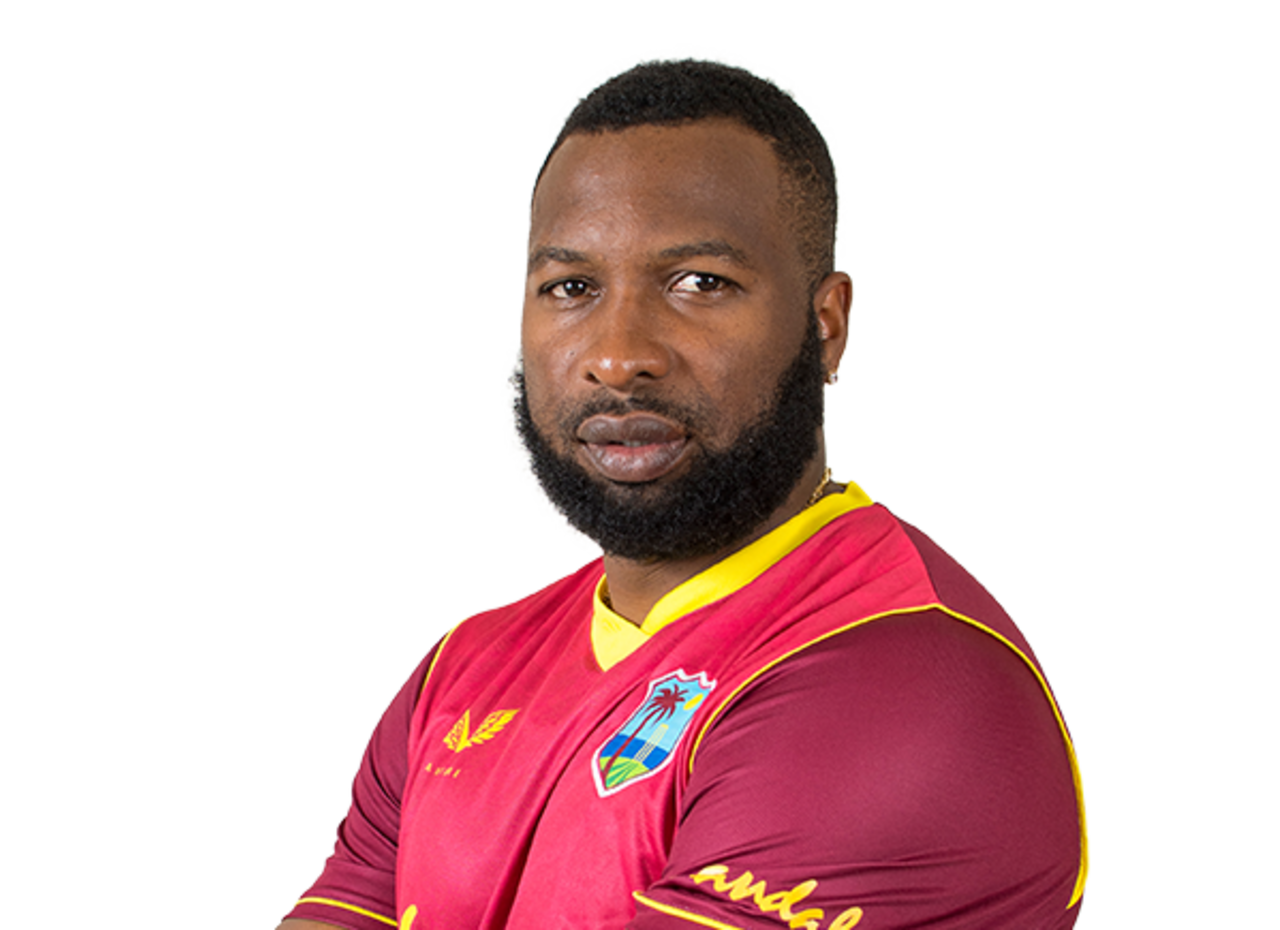 Kieron Pollard player page headshot cutout, 2021