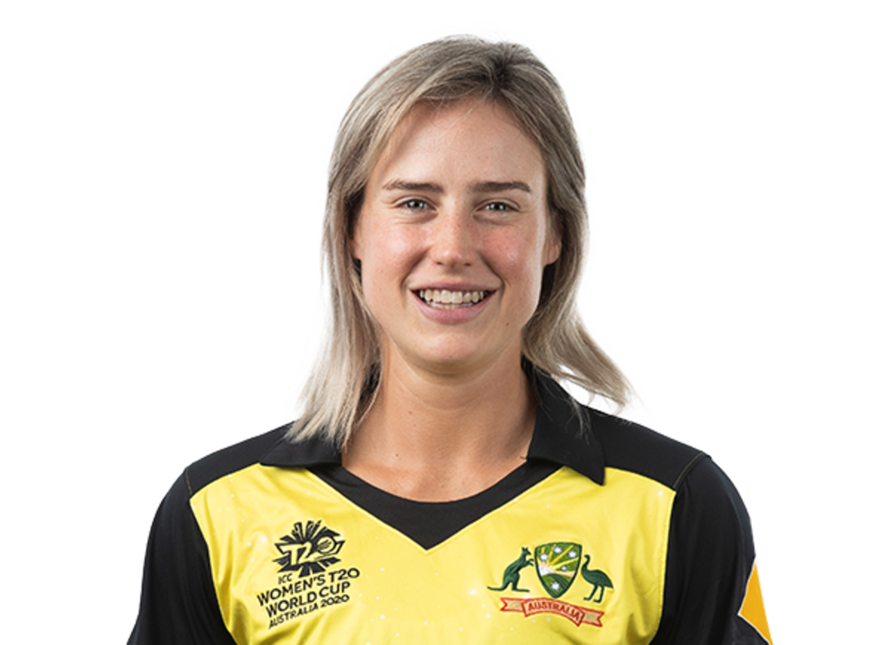Ellyse Perry player page headshot cutout, 2021