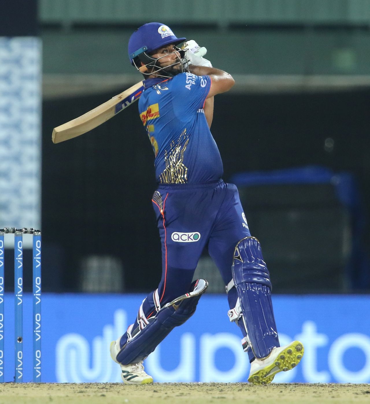 Rohit Sharma plays a pull, Punjab Kings vs Mumbai Indians, IPL 2021, Chennai, April 23, 2021