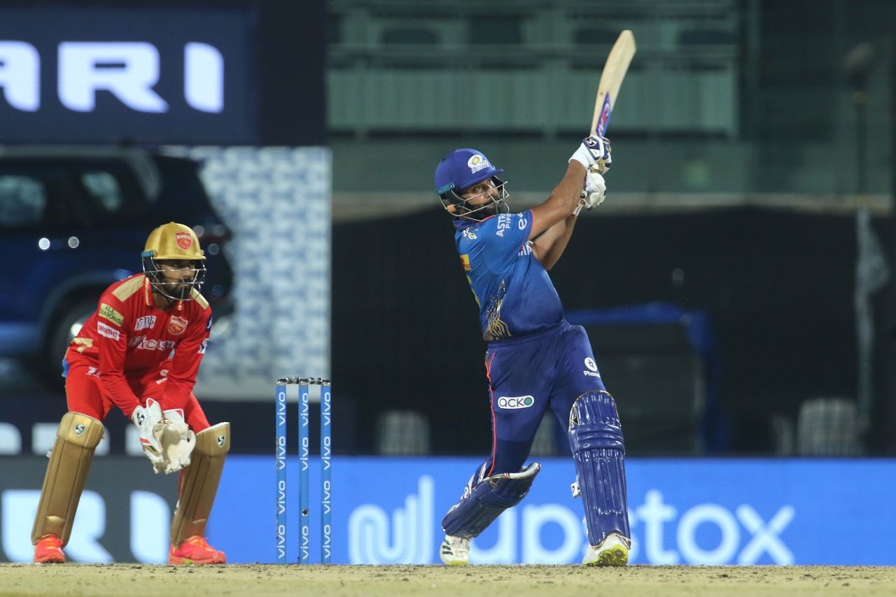 Rohit Sharma goes big, Punjab Kings vs Mumbai Indians, IPL 2021, Chennai, April 23, 2021