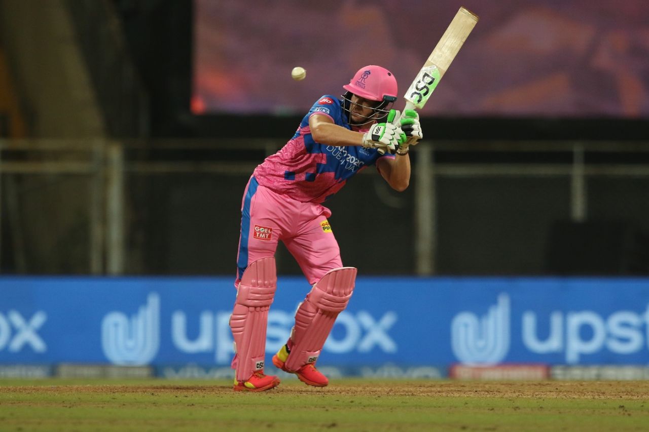 David Miller flick to the leg side, Rajasthan Royals vs Kolkata Knight Riders, IPL 2021, Mumbai, April 24, 2021
