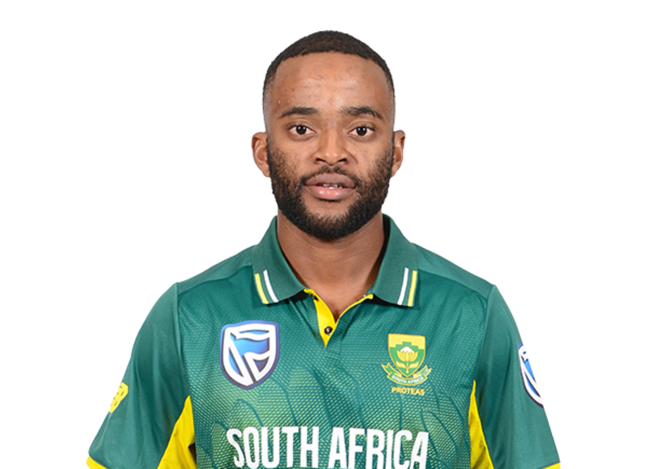 Temba Bavuma player page headshot cutout, 2021