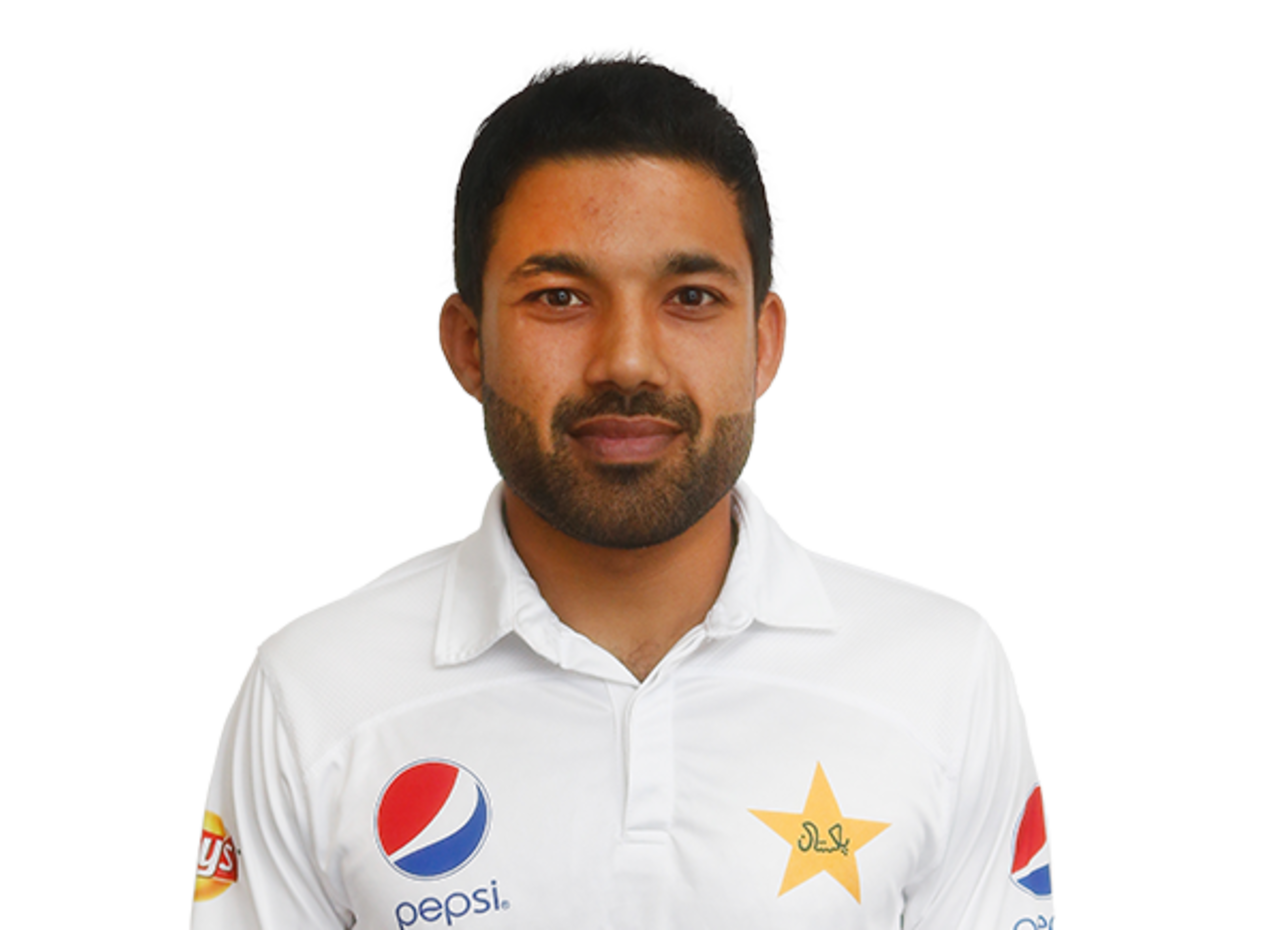 Mohammad Rizwan player page headshot cutout, 2021
