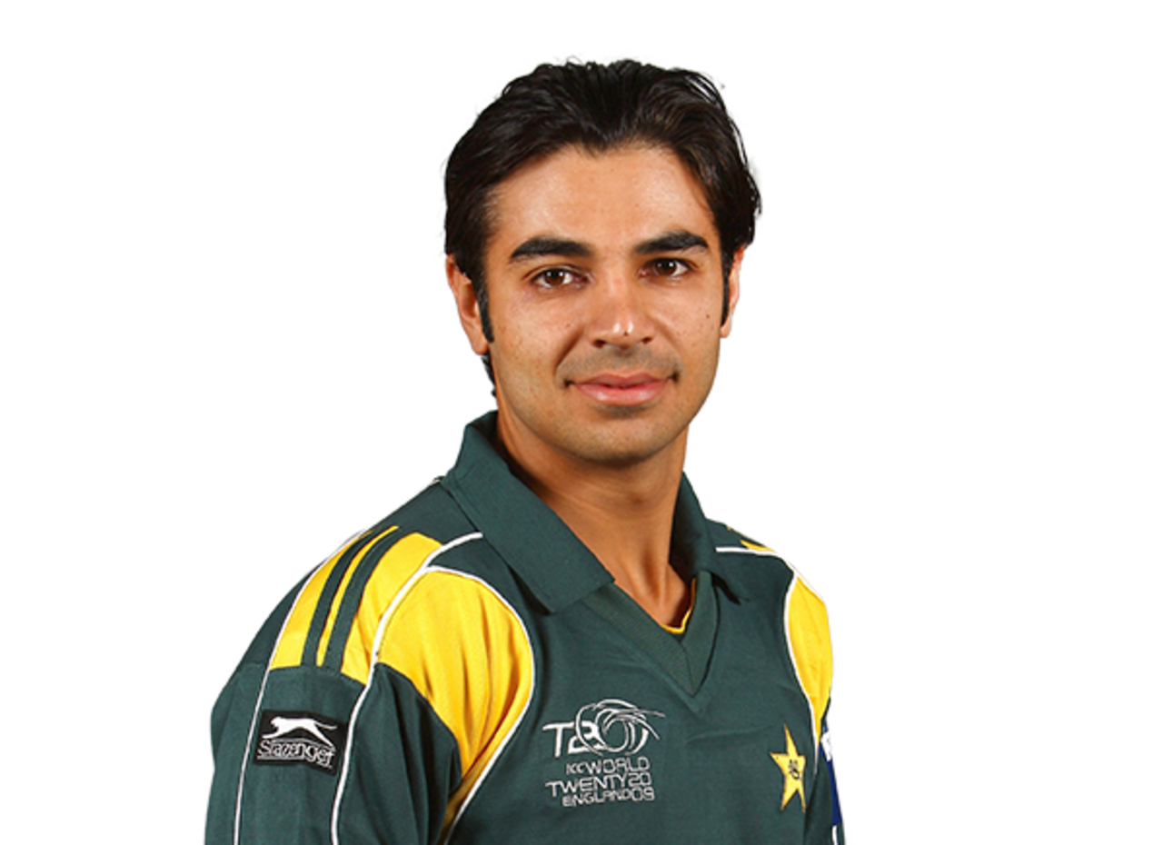 Salman Butt player page headshot cutout, 2021