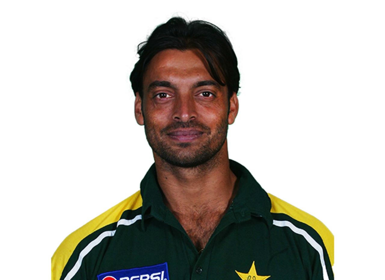 Shoaib Akhtar player page headshot cutout, 2021