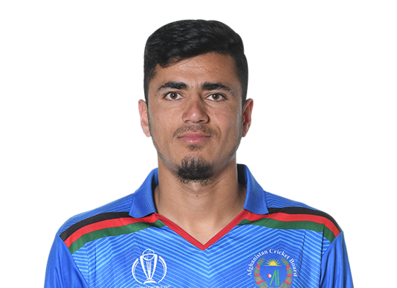 Mujeeb Ur Rahman player page headshot cutout, 2021