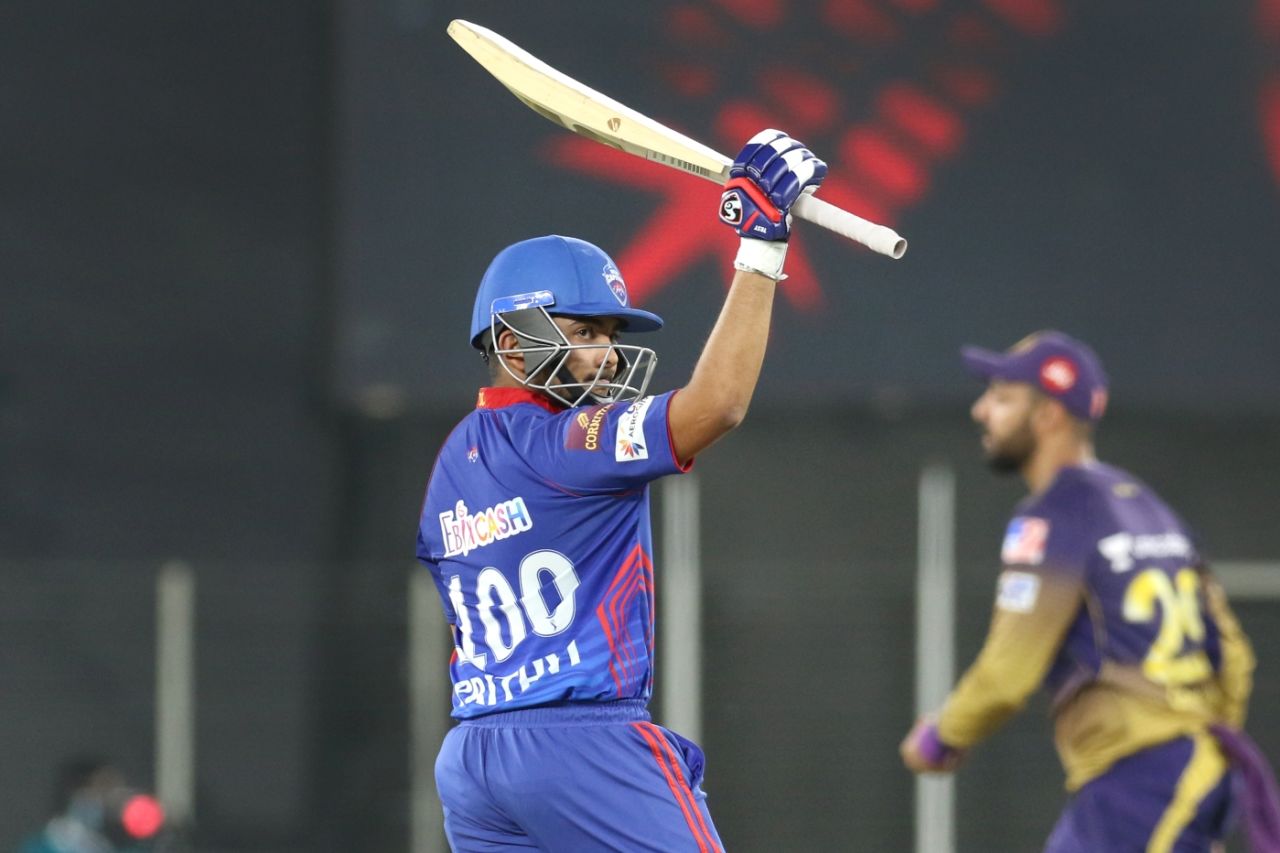 Prithvi Shaw slammed 50 off 18 balls, Delhi Capitals vs Kolkata Knight Riders, IPL 2021, Ahmedabad, April 29, 2021