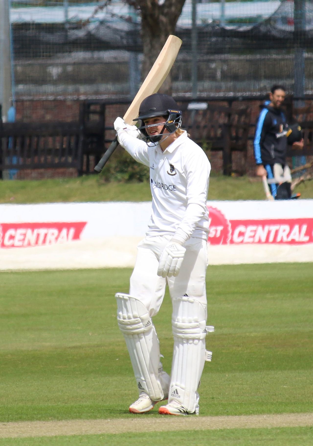 Sussex's Oliver Carter reaches 150 for the second XI at Hove, May 5, 2021